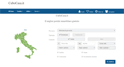Desktop Screenshot of cubocasa.it
